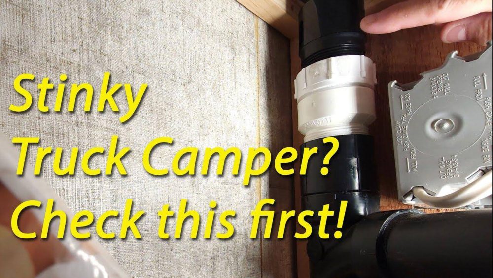 Potty Training: Camper still stinky?  Check your Air Vent  | Host Truck Camper Maintenance |E15