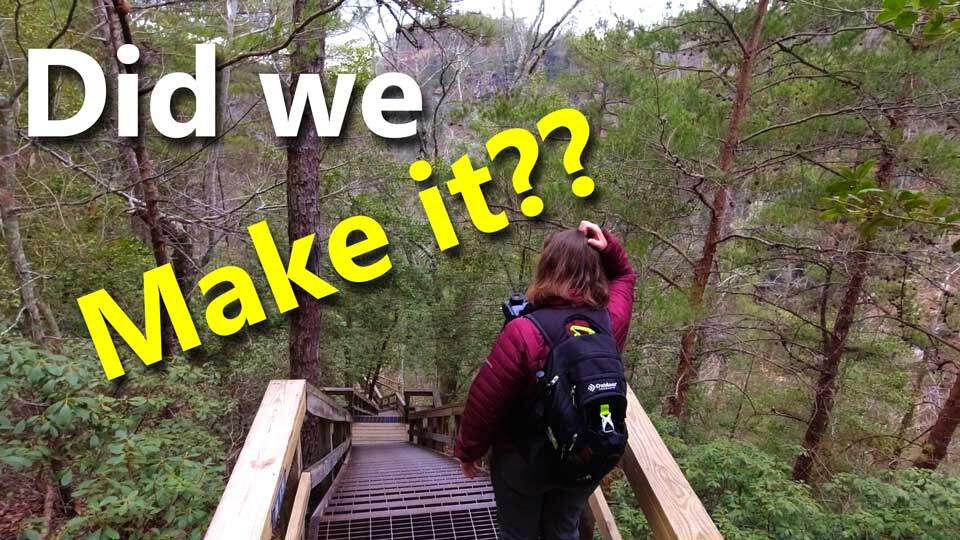 VIEWS and STAIRS that will take your BREATH  away! ​🪜​​⬆️​😅 | Tallulah Gorge State Park | E59