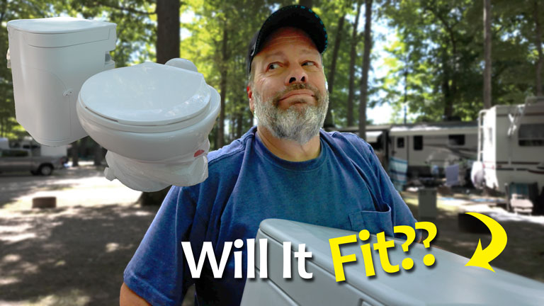 Problems Installing a Composting Toilet in our Host Truck Camper |e201