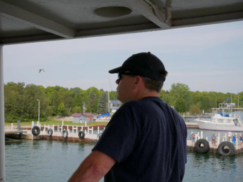 Coming into Washington Island