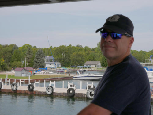 Coming into Washington Island