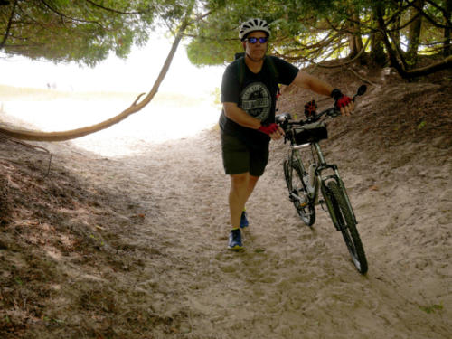 "Secret" path to a beach